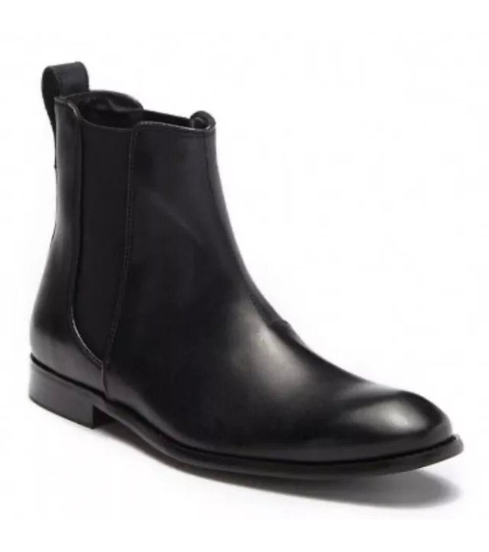 John Varvatos Star USA Star Hallowell Chelsea Boot- Black - size 11.5 - R7